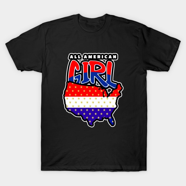 FOURTH Of July United States T-Shirt by SartorisArt1